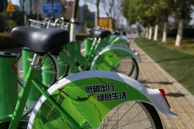 400輛公共自行車，22個公共自行車租賃點(diǎn)進(jìn)駐麒麟科創(chuàng)園