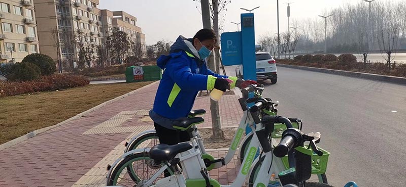 疫情逐漸向好，共享單車成為市民出行首選2