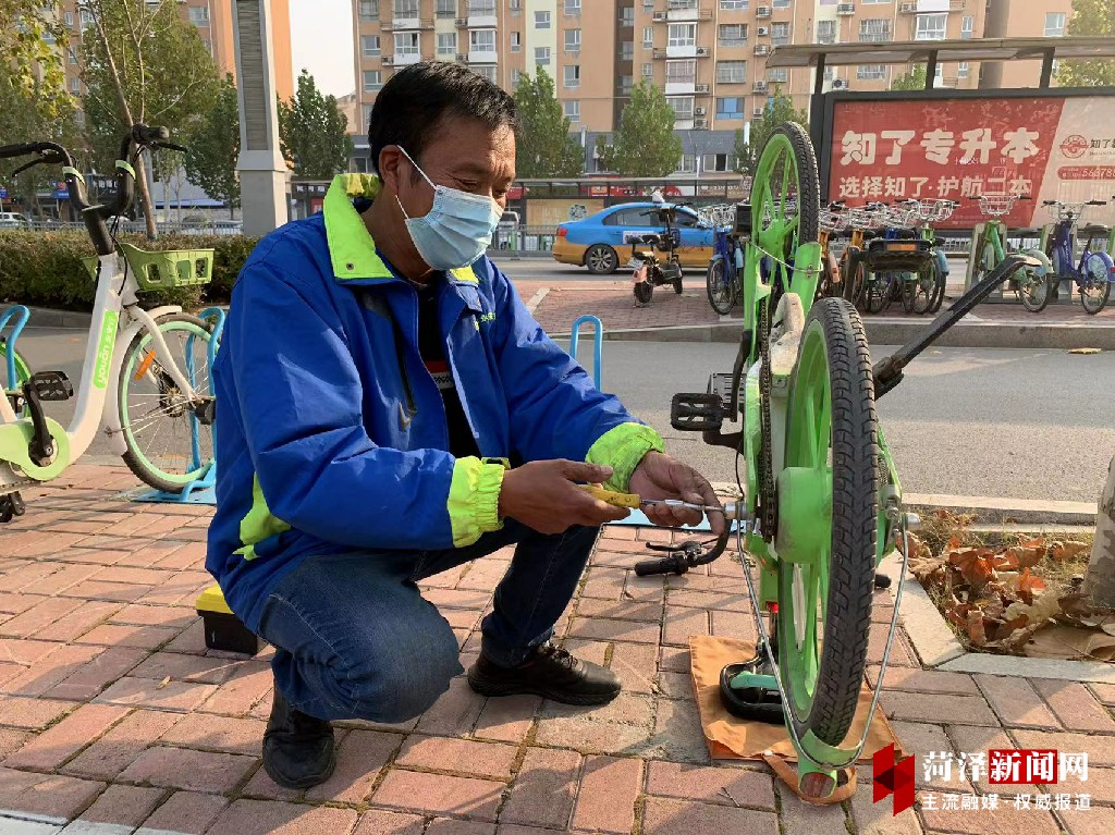 菏澤23000輛共享有樁助力車進入冬季維保階段