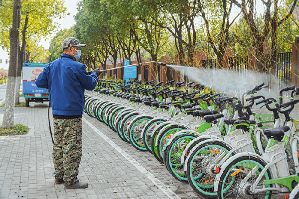 防疫消殺再升級 永安行保障市民騎行更安心