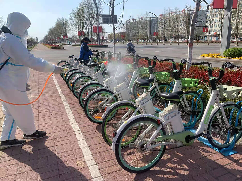 加油菏澤丨菏澤永安行共享助力車：全面落實疫情防控措施 保障市民出行安全