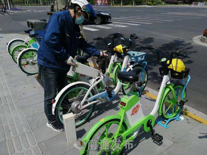 一天更換電瓶6000余塊！南通永安行組建“突擊維保隊”保障市民出行