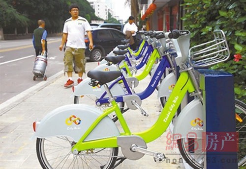 珠海：五千輛公共自行車租賃20日正式啟用