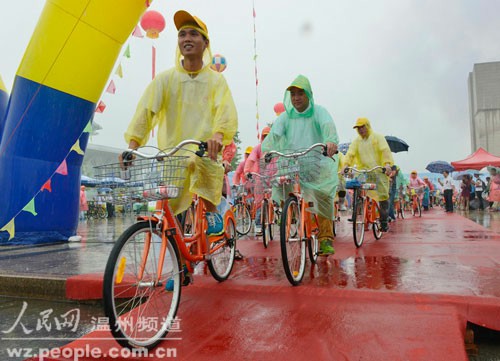 溫州：首個公共自行車系統(tǒng)啟動  首批80個服務網(wǎng)點已投用