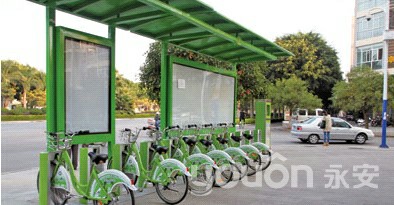 公共自行車  蒙自試運(yùn)行10天受熱捧