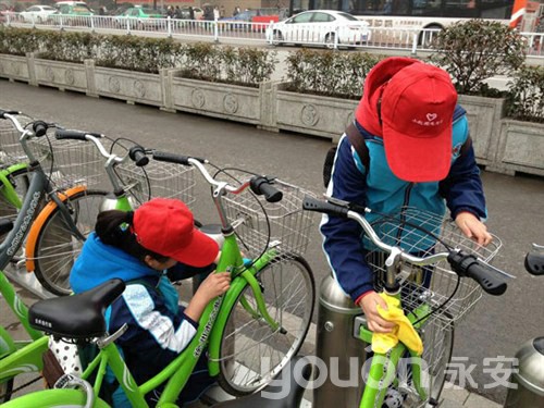銅山建44個(gè)公共自行車點(diǎn)  投放1400輛車