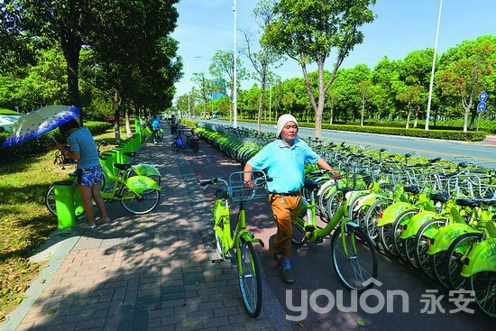 蘇州公共自行車全國第四  28萬人騎行綠色小清新