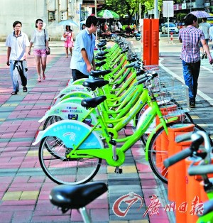 古鎮(zhèn)市民月底或可租公共自行車